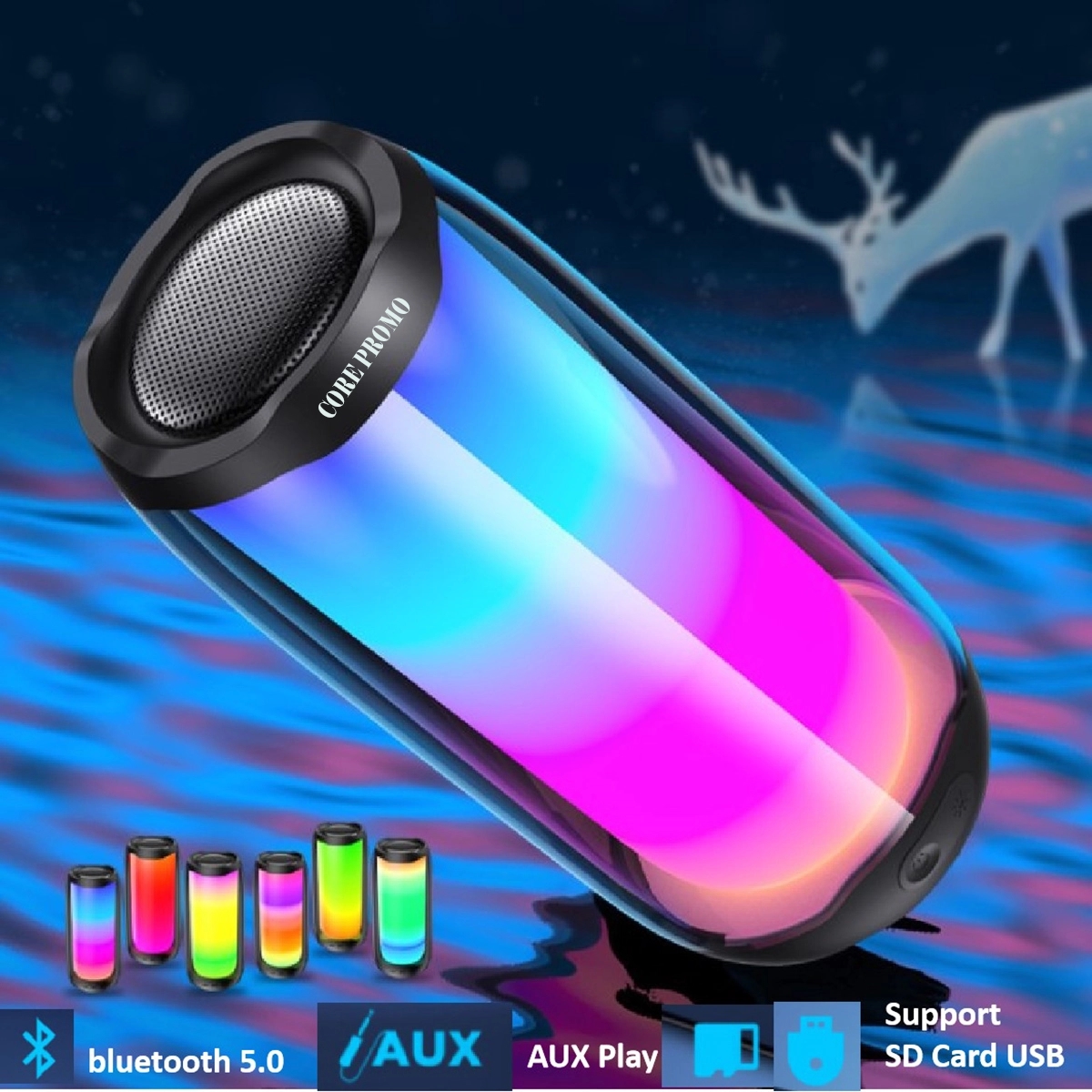 Ambient Colorful Wireless Speakers 2