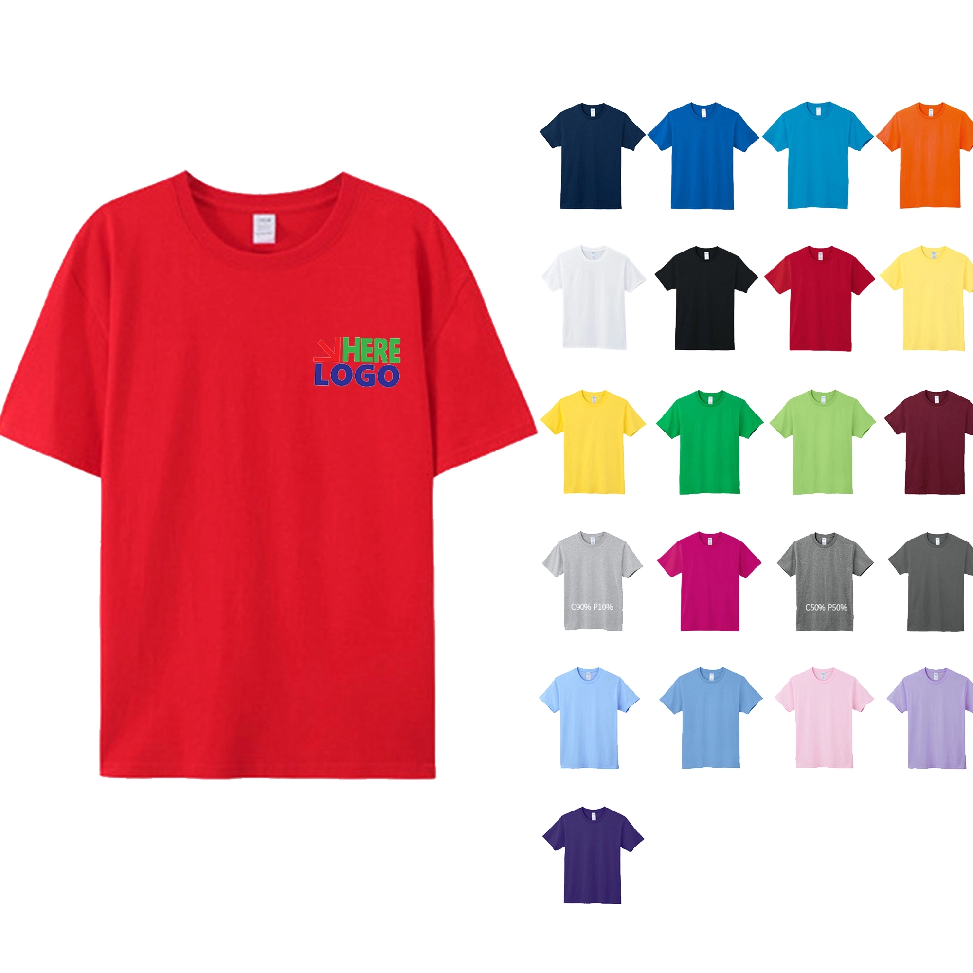 Short Sleeve T-shirt Advertising Shirt