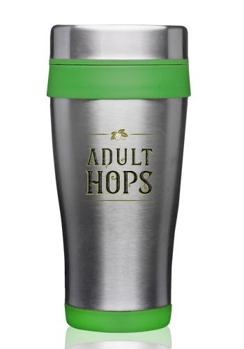 16 oz. Insulated Stainless Steel Travel Mugs 1