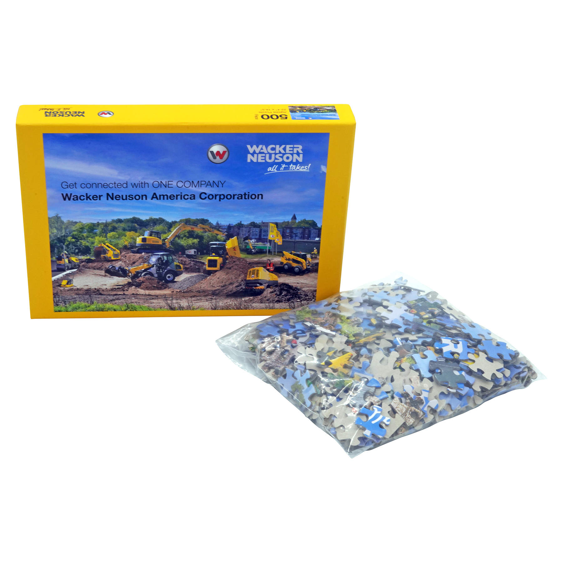 Mosaic Custom 500-Piece Jigsaw Puzzle – 22.4" x 16.54", Any Design, Low Minimum 9