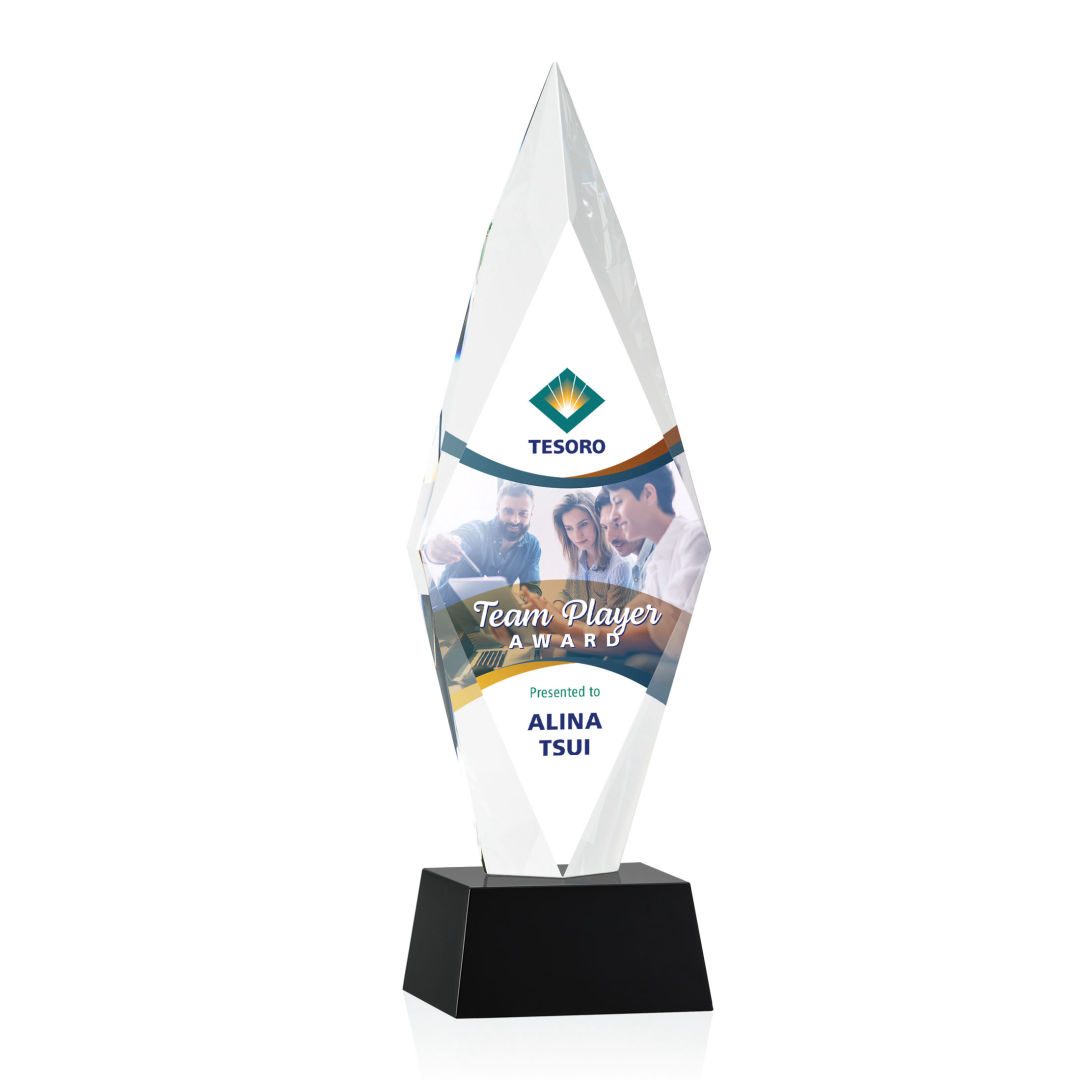 Manilow VividPrint™ Award on Robson Base - Black 8