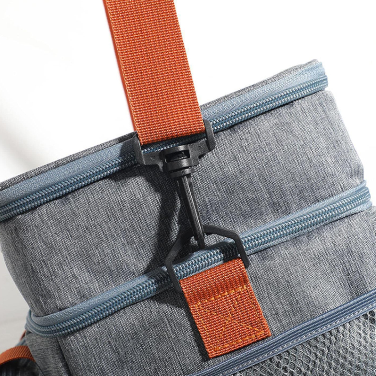 10L Insulated Thermal Lunch Bag with Shoulder Strap 3