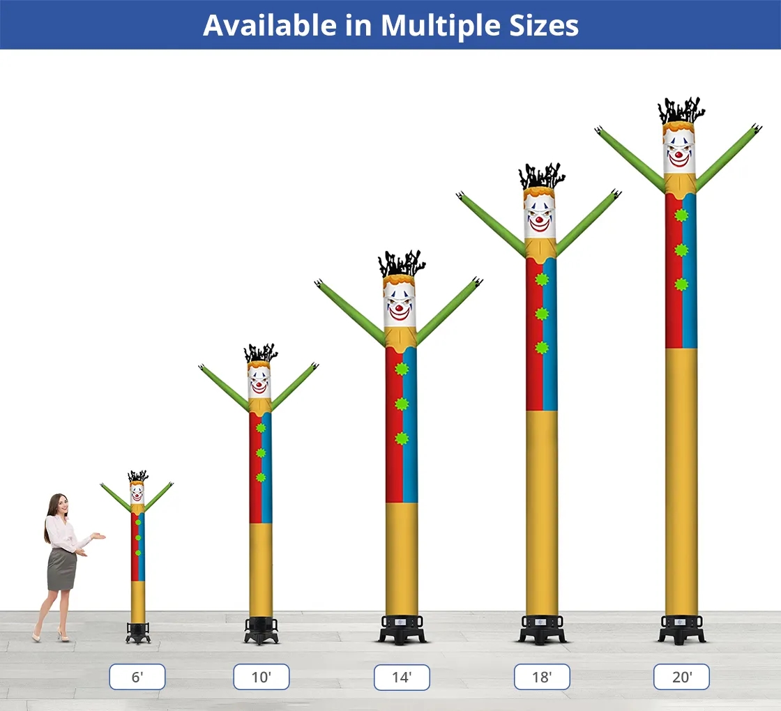 Jester Inflatable Tube Man with Blower 4