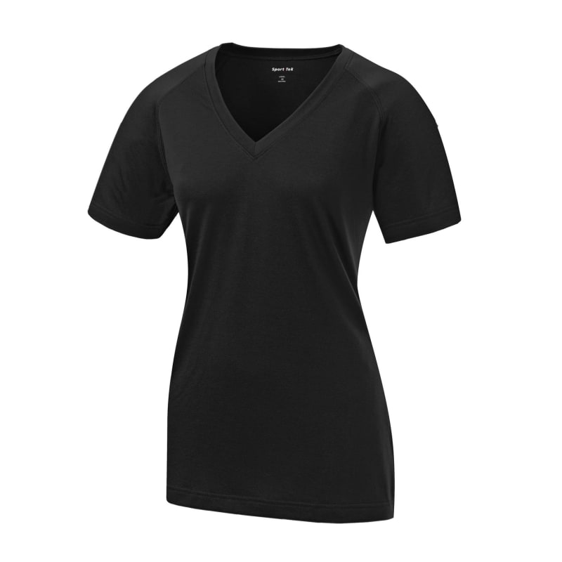 Sport-Tek Women's Ultimate Performance V-Neck. 44