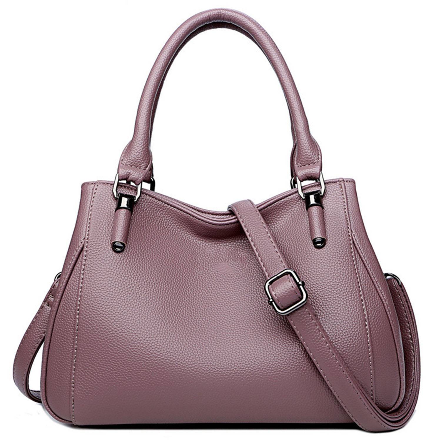 PU Leather Simple Casual Crossbody Shoulder Bag 6