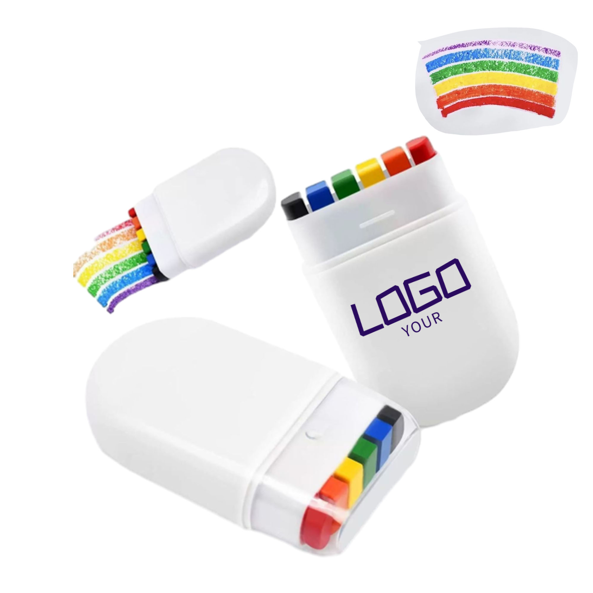 Rainbow Pride Rainbow Face Paint Stick 2