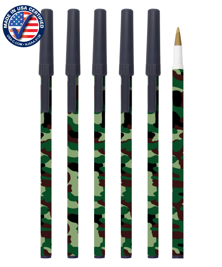 USA Made "Woodland Camo" Stick Pen 2
