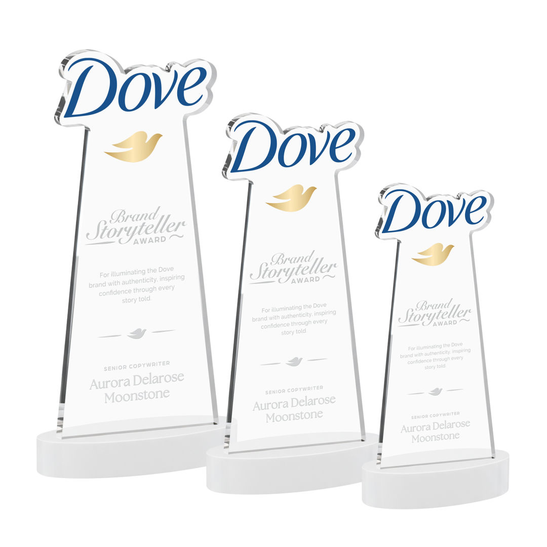 EdgeCraft Award on Alberton Base - White (via Air)