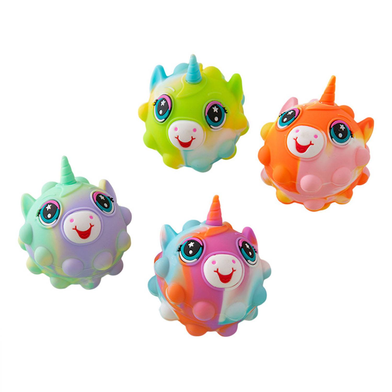 Unicorn silicone relief balls decompression toy 3