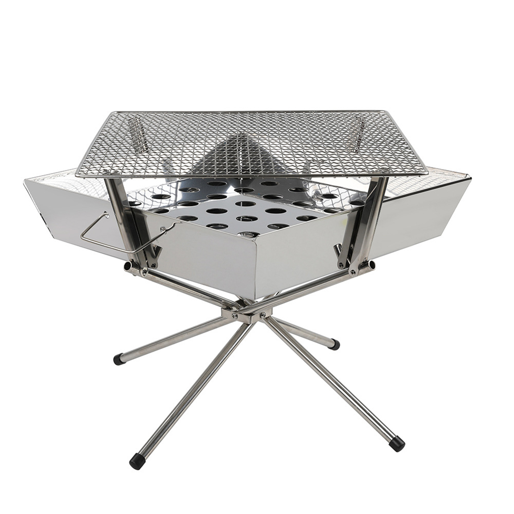 Stainless Steel Camping Stainless Steel Barbecue Grill 2