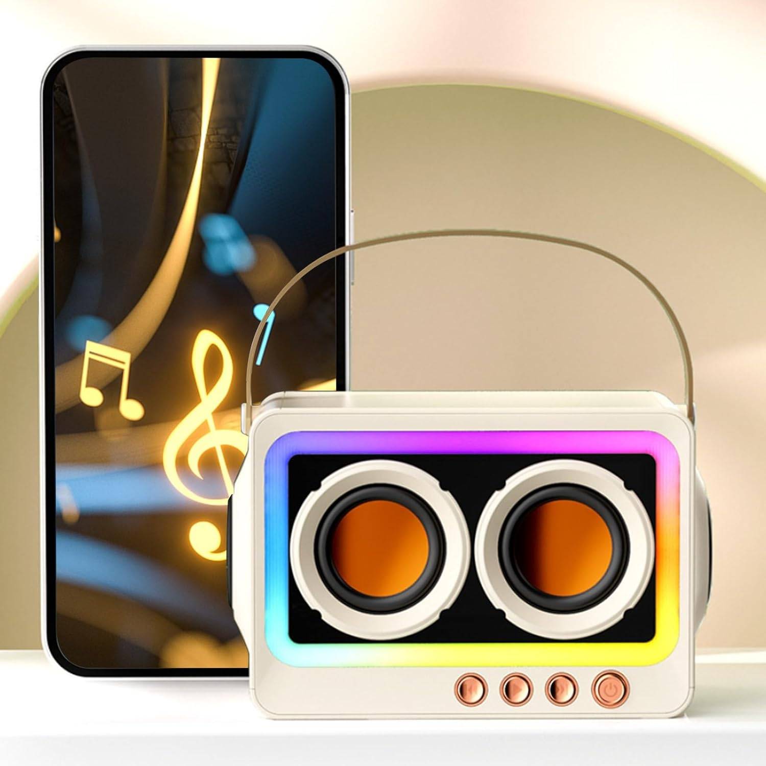 Portable Creative Bluetooth Speaker 6