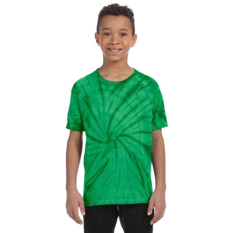 Tie-Dye Youth 5.4 Oz. 100% Cotton Spider T-Shirt 19