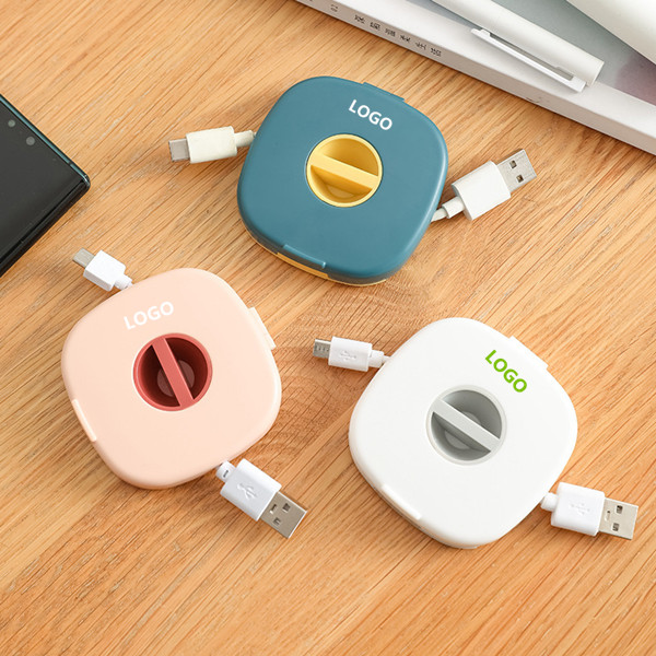 Headphone data cable storage 2