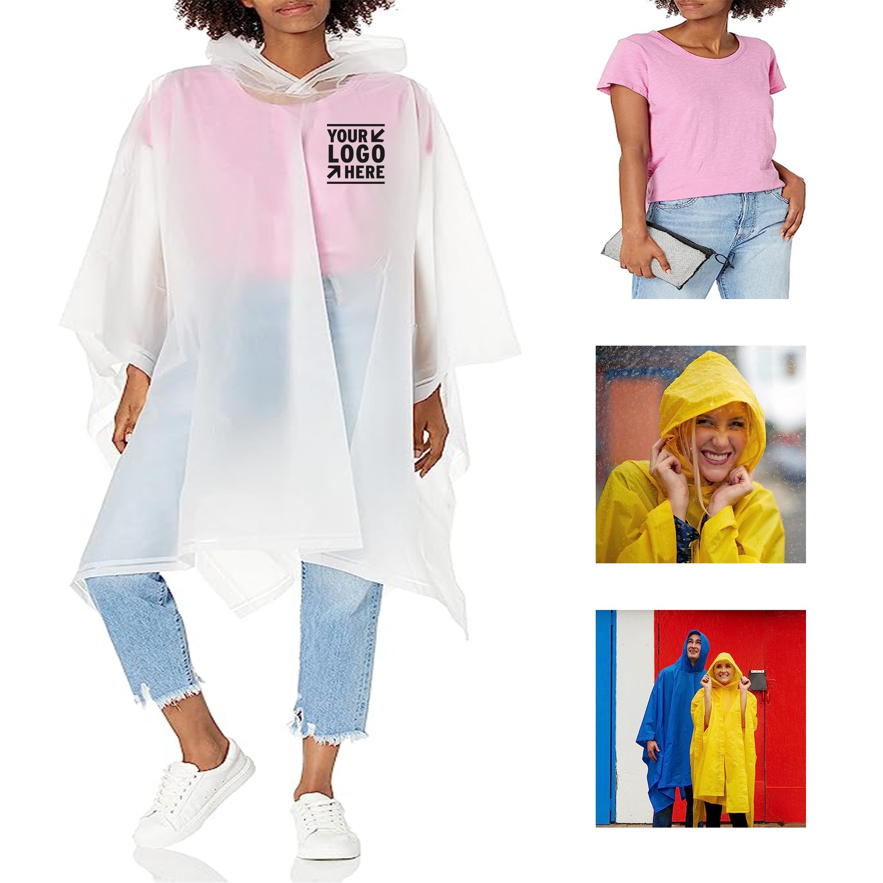 Unisex Rain Poncho 3