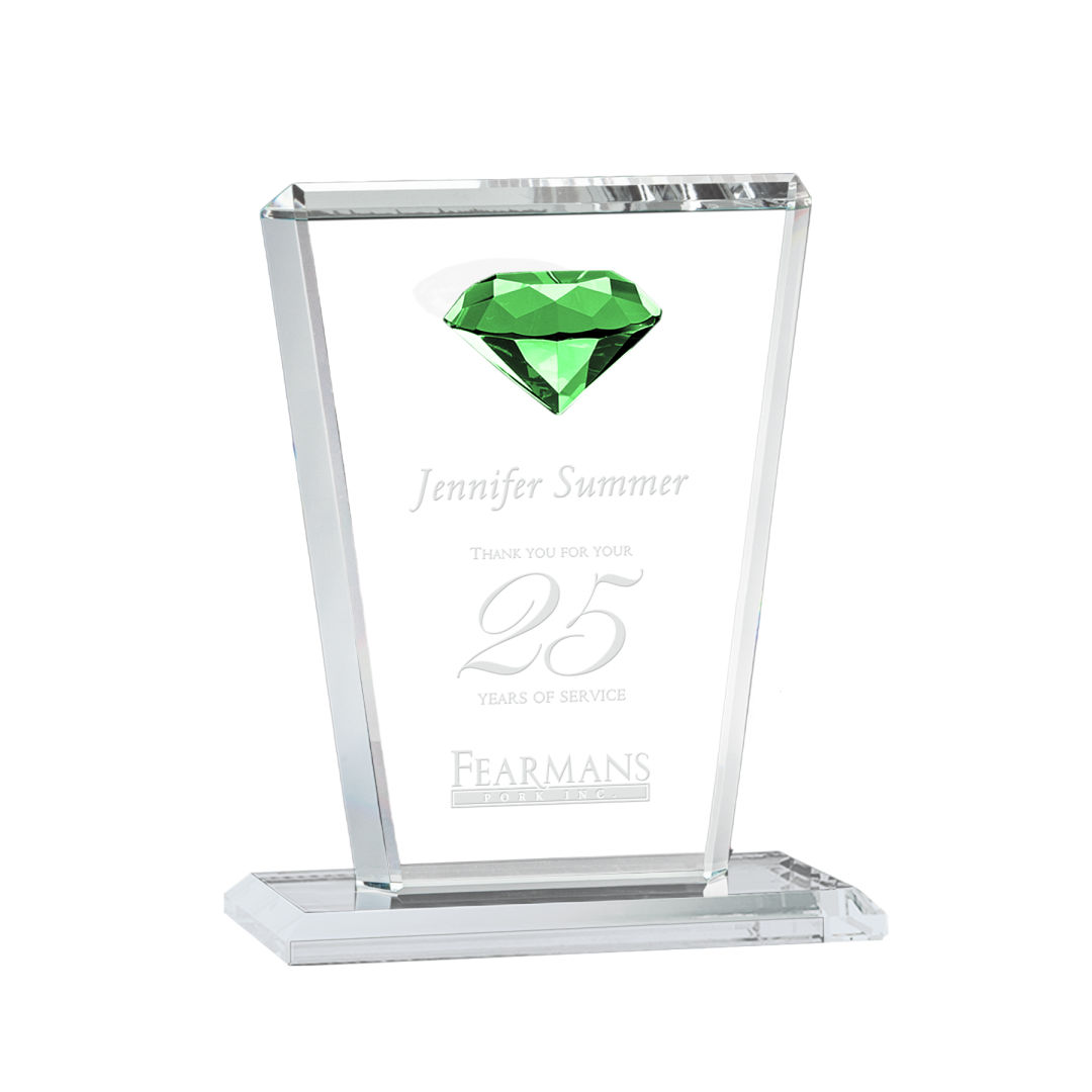 Regina Gemstone Award - Emerald 4