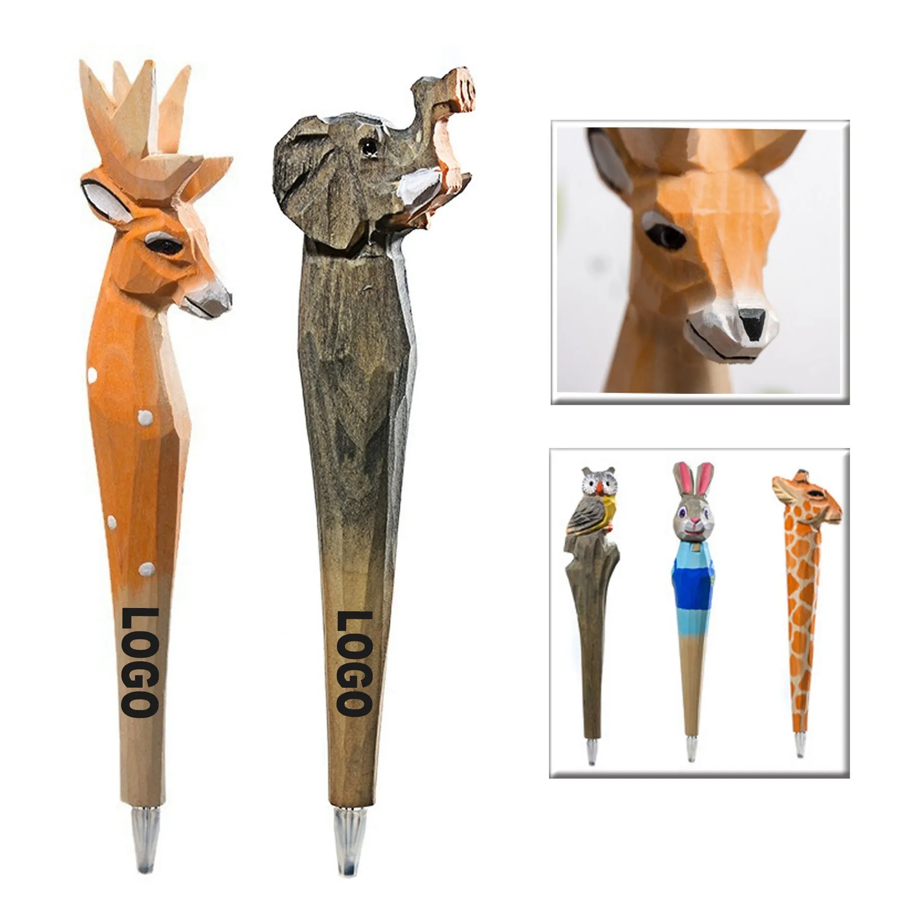 Cartoon Wooden Pen 6