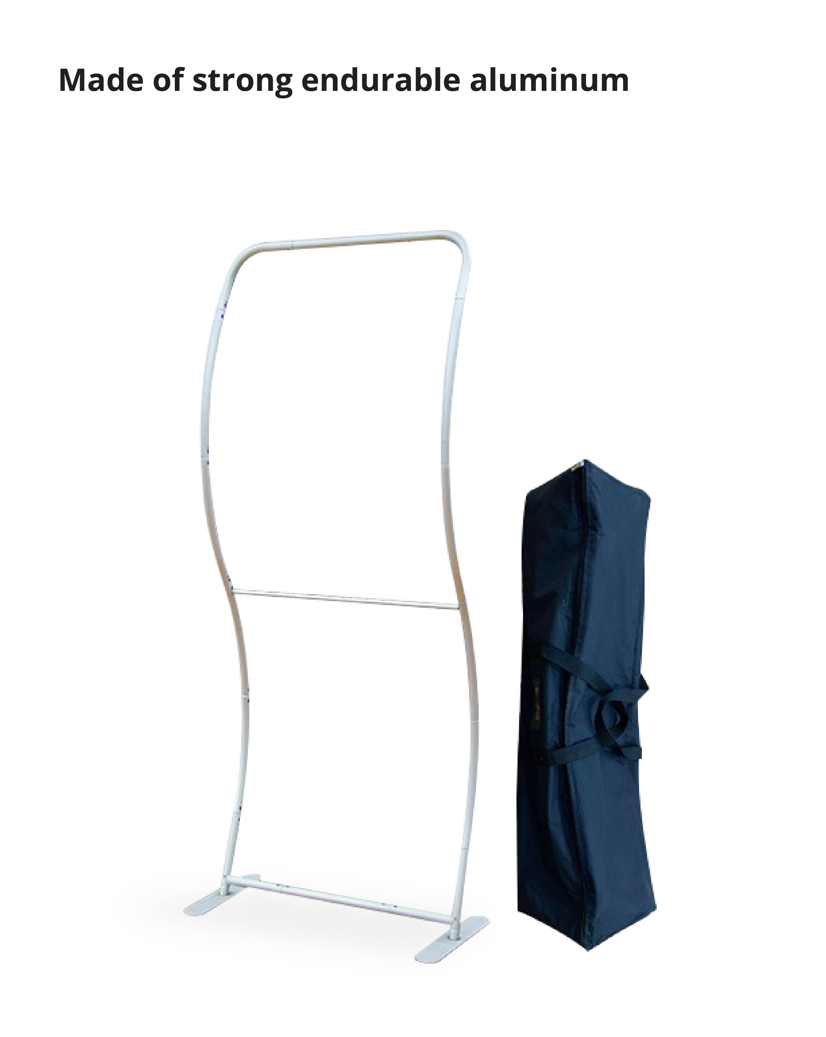 S Shaped Fabric Banner 4