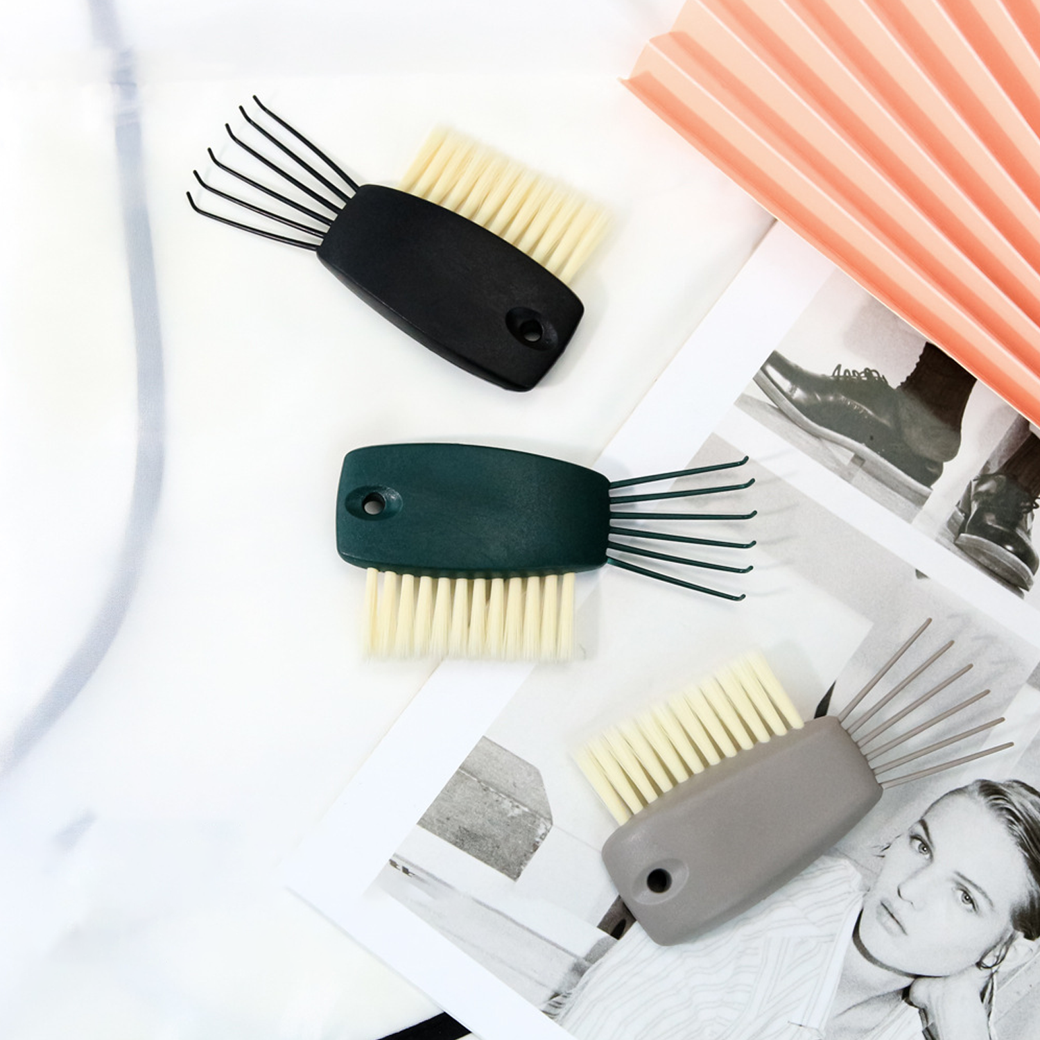 Plastic Hair Brush Cleaning Tool 6