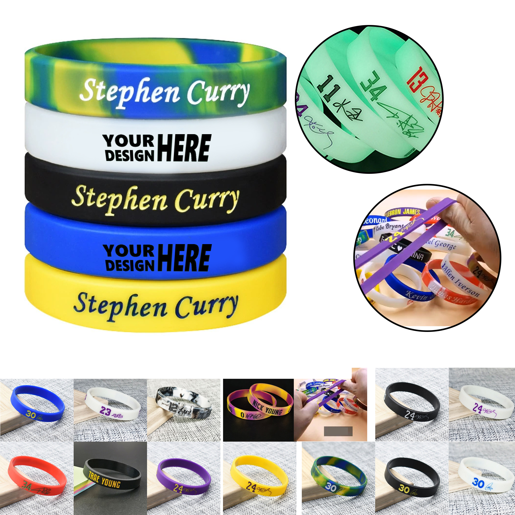 Multicolored Silicone Wristband 3