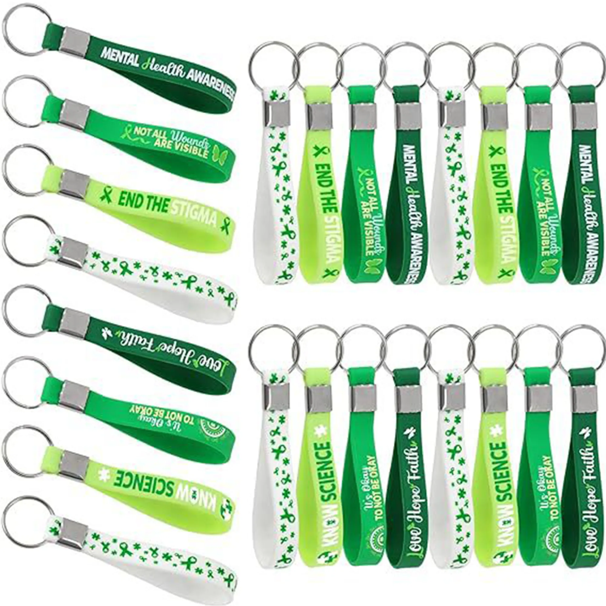 Silicone Keychain Wristband 3