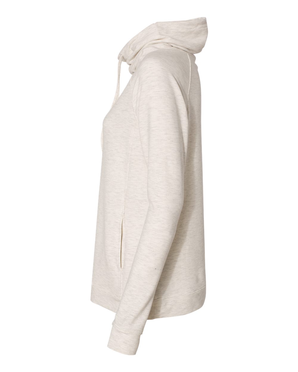 Women's HeatLast™ Fleece Faux Cashmere Funnel Neck Sweatshirt - W18706 6