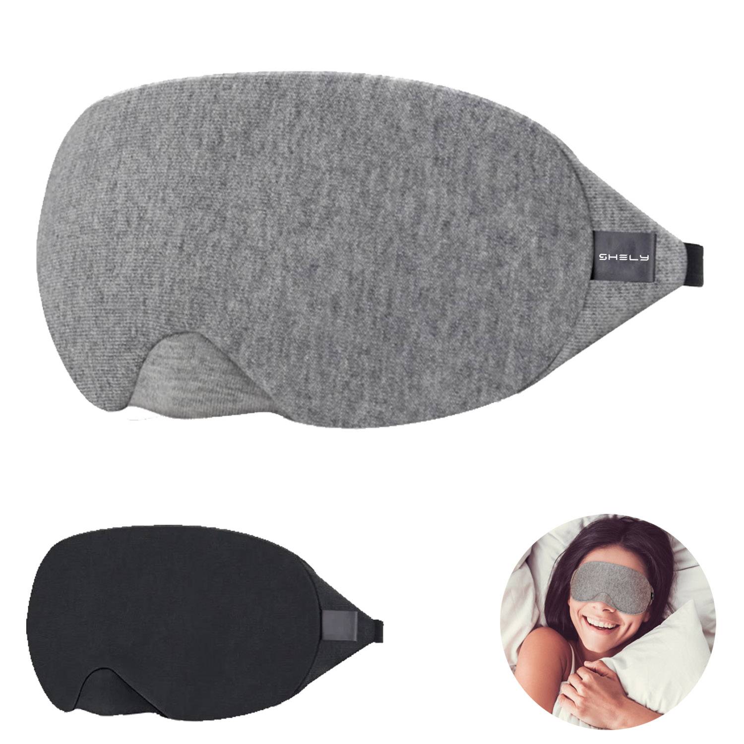 Comfortable Light Blocking Cotton Sleep Mask 12