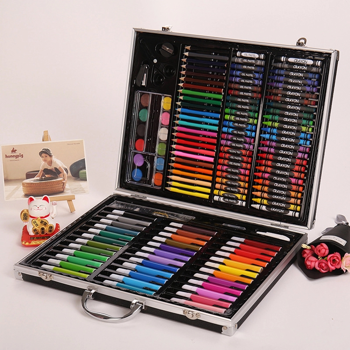 150Pcs Deluxe Art Set in Aluminium Case 2