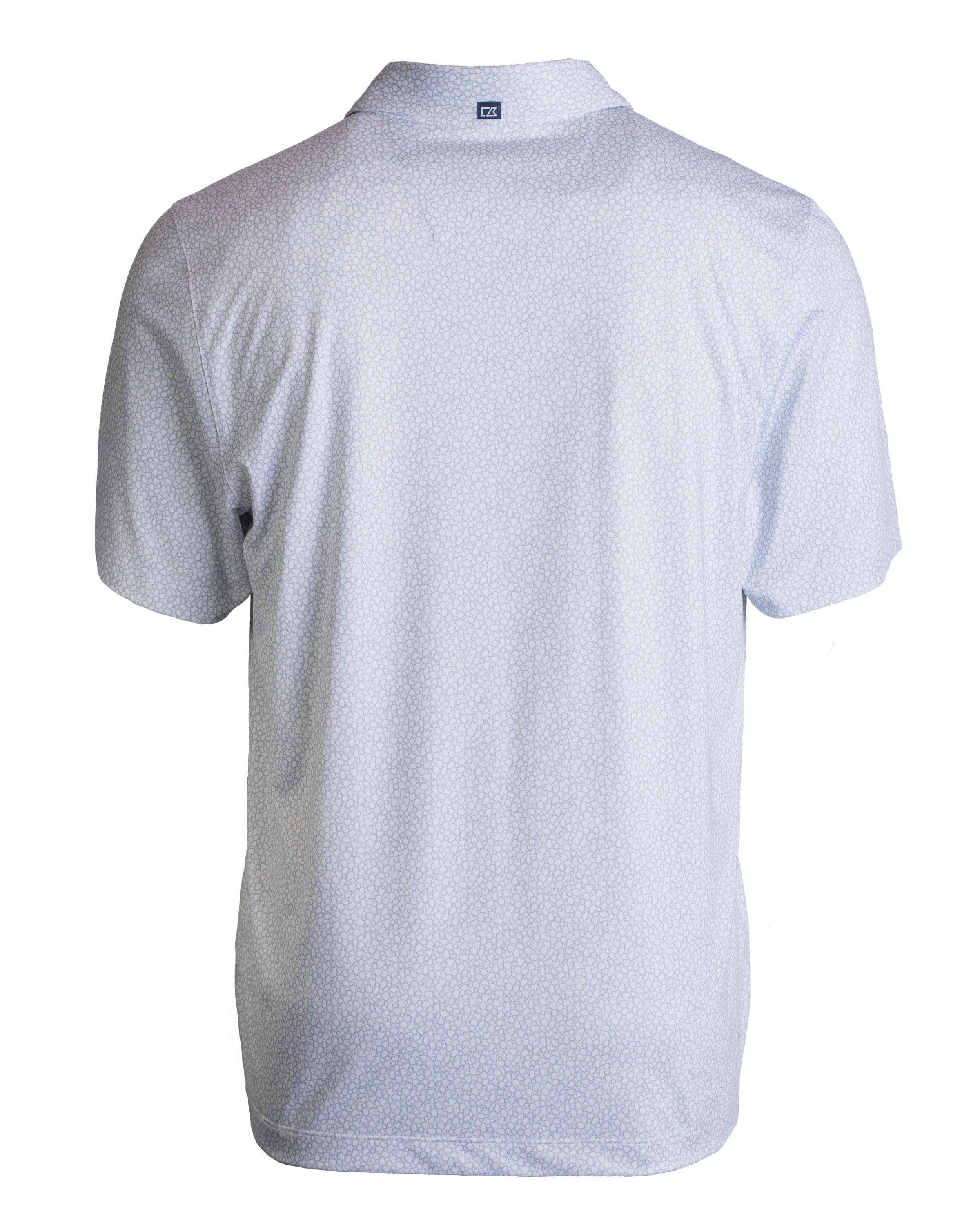 Cutter & Buck Pike Recycled Pebble Print Mens Polo 44