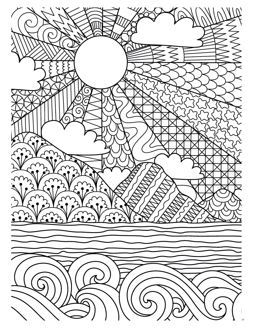 Good Value™ Adult Coloring Book Planner 7