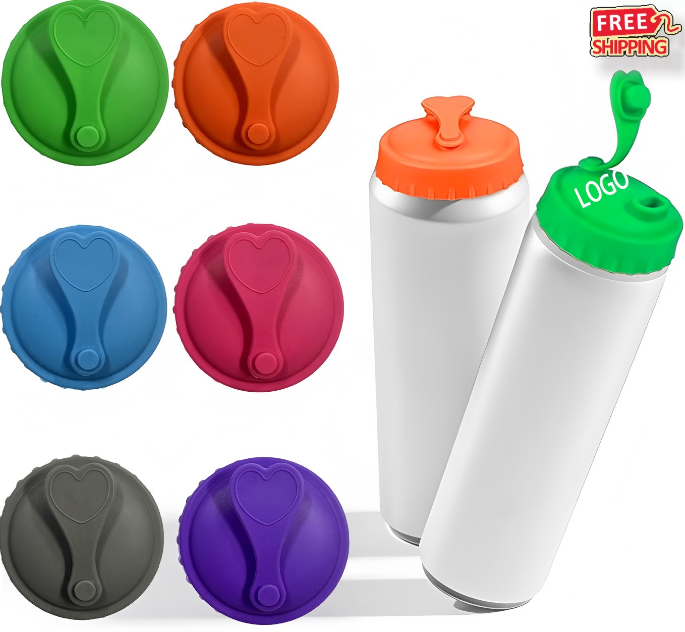 Outdoor Travel Silicone Drink Covers Keep Carbonation Fresh 3