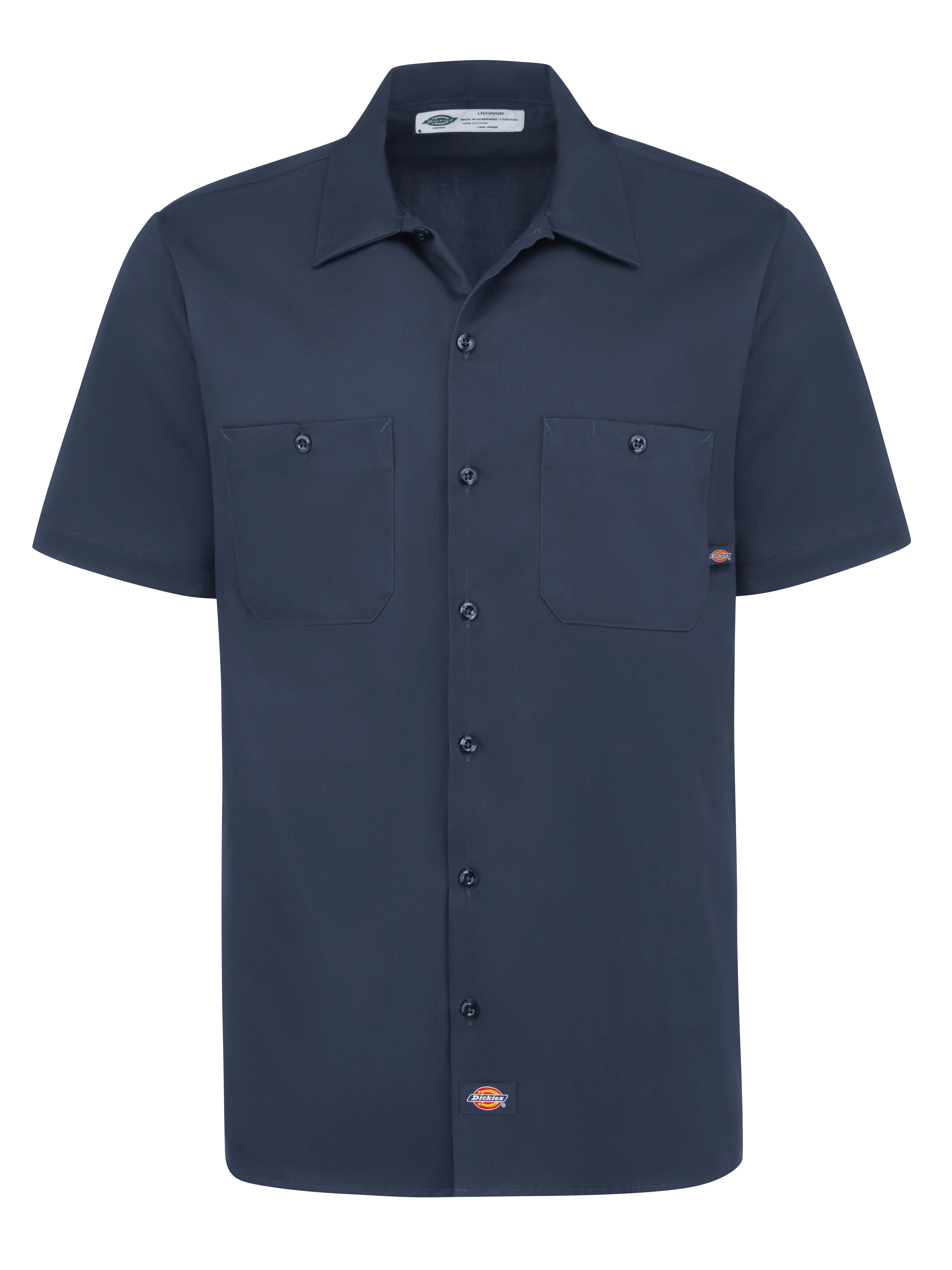 Dickies® Men's Industrial Cotton Short-Sleeve Work Shirt 2