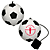 Soccer Ball Stress Reliever Yo-Yo Bungee 1