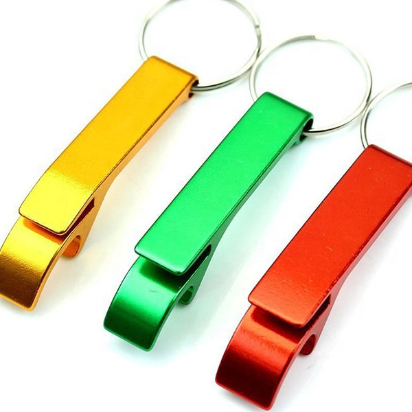 Aluminum Bottle Opener w/ Key Ring 5