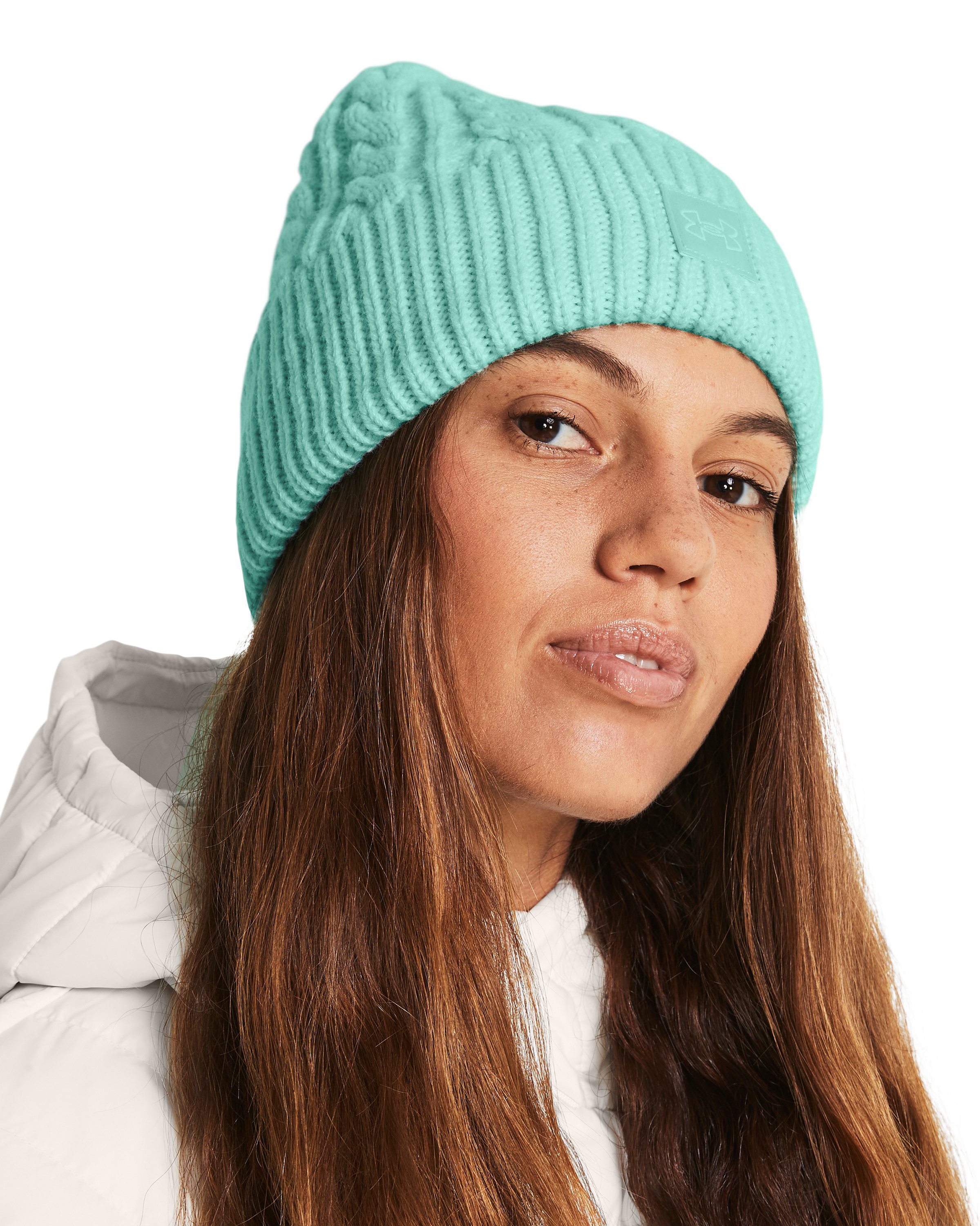 UA Halftime Cable Knit Women's Beanie 3