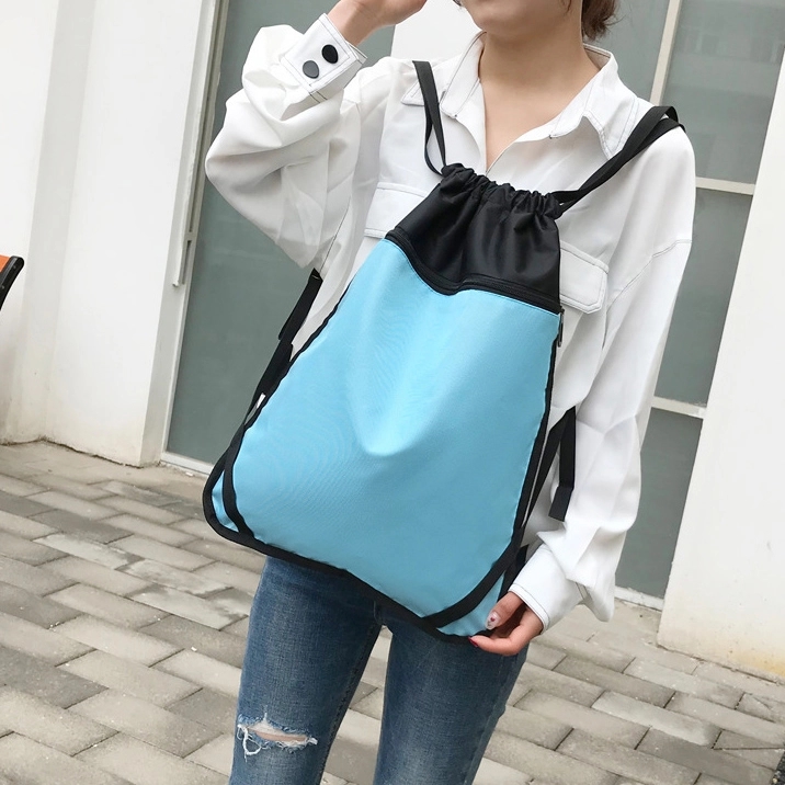 Custom Drawstring Backpack & Sport Storage Oxford Fabric Bag 6