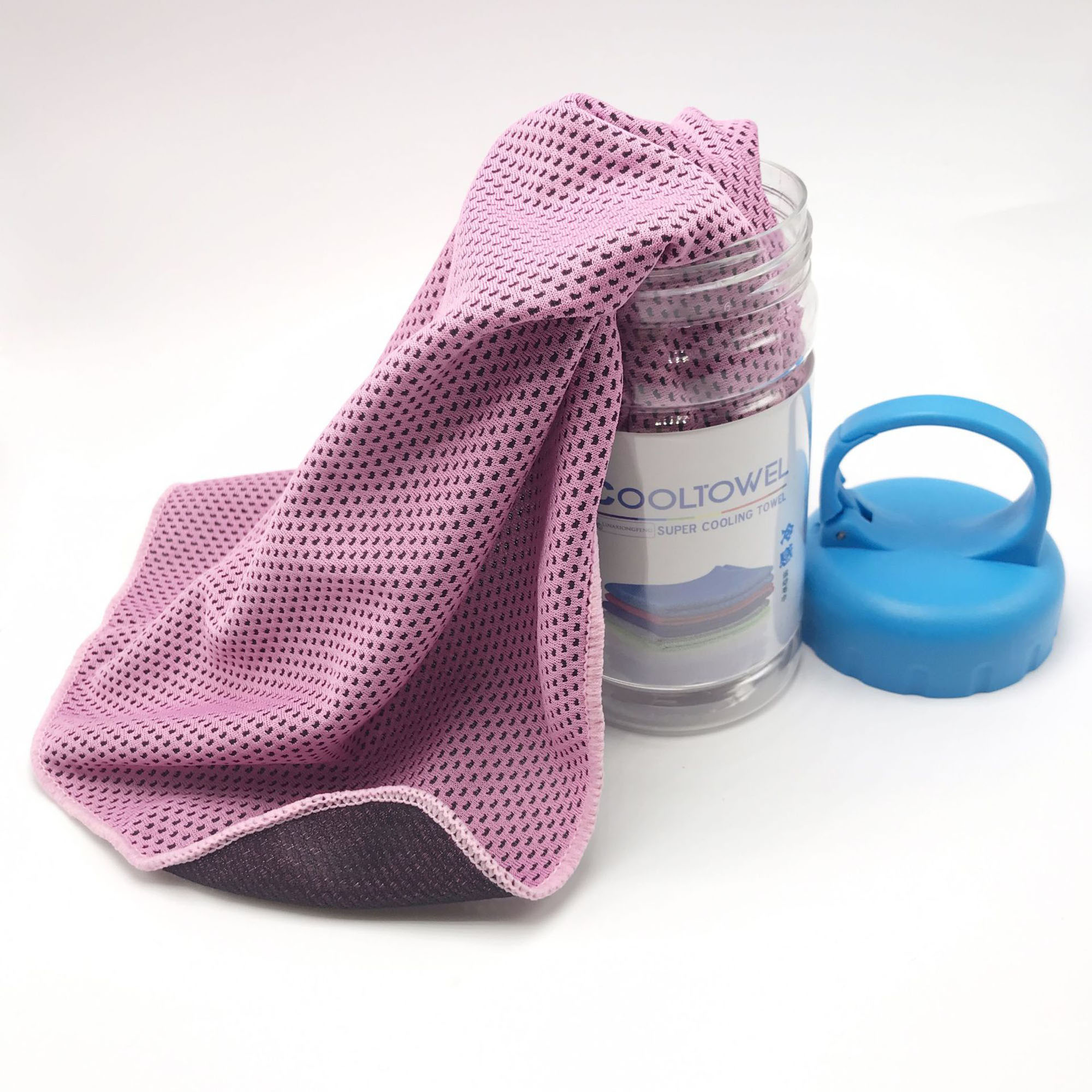 Breathable Cooling Towel in Carry Bottle 8