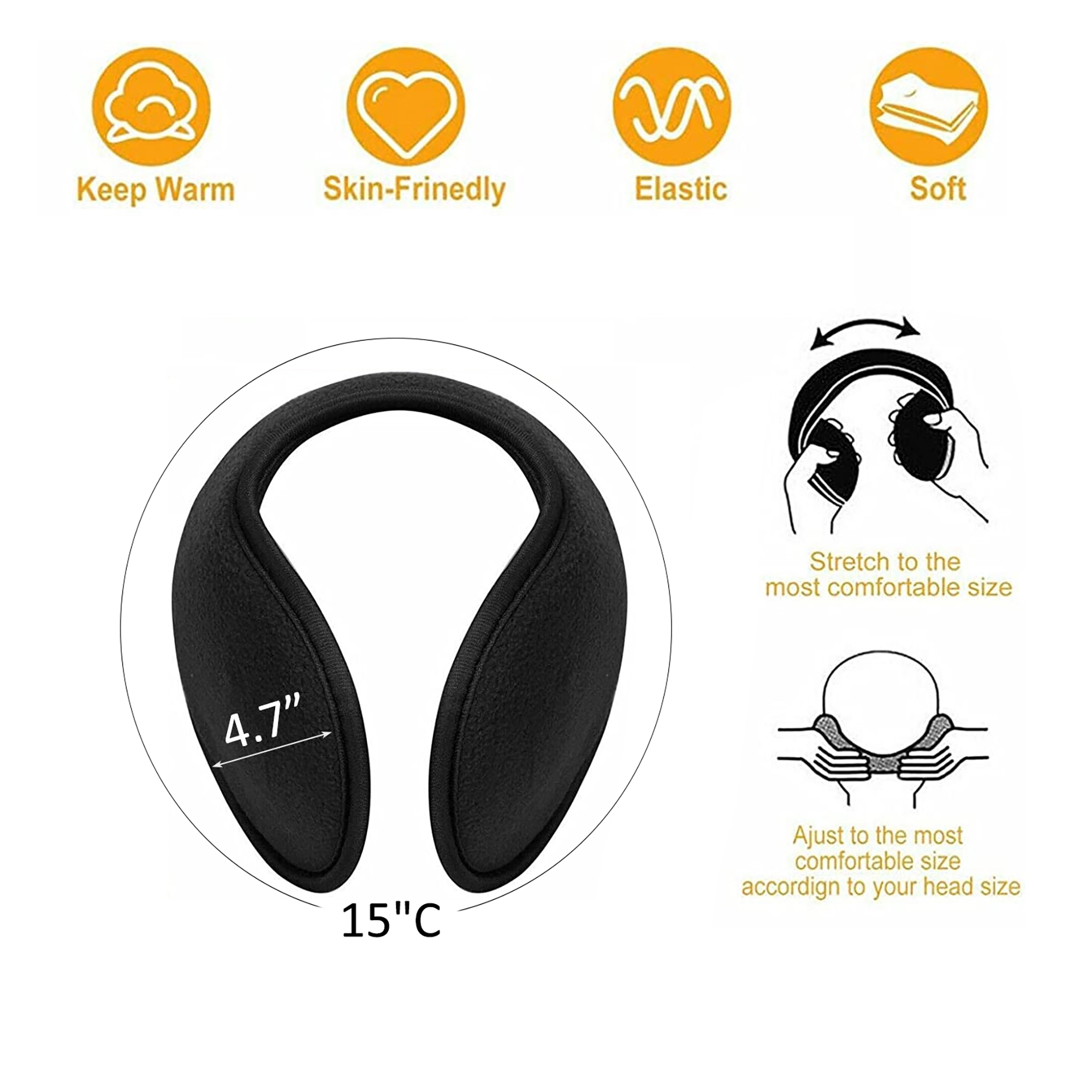 Windproof Plush Earmuffs 4