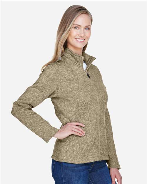 Women's Bristol Full-Zip Sweater Fleece Jacket - DG793W 22