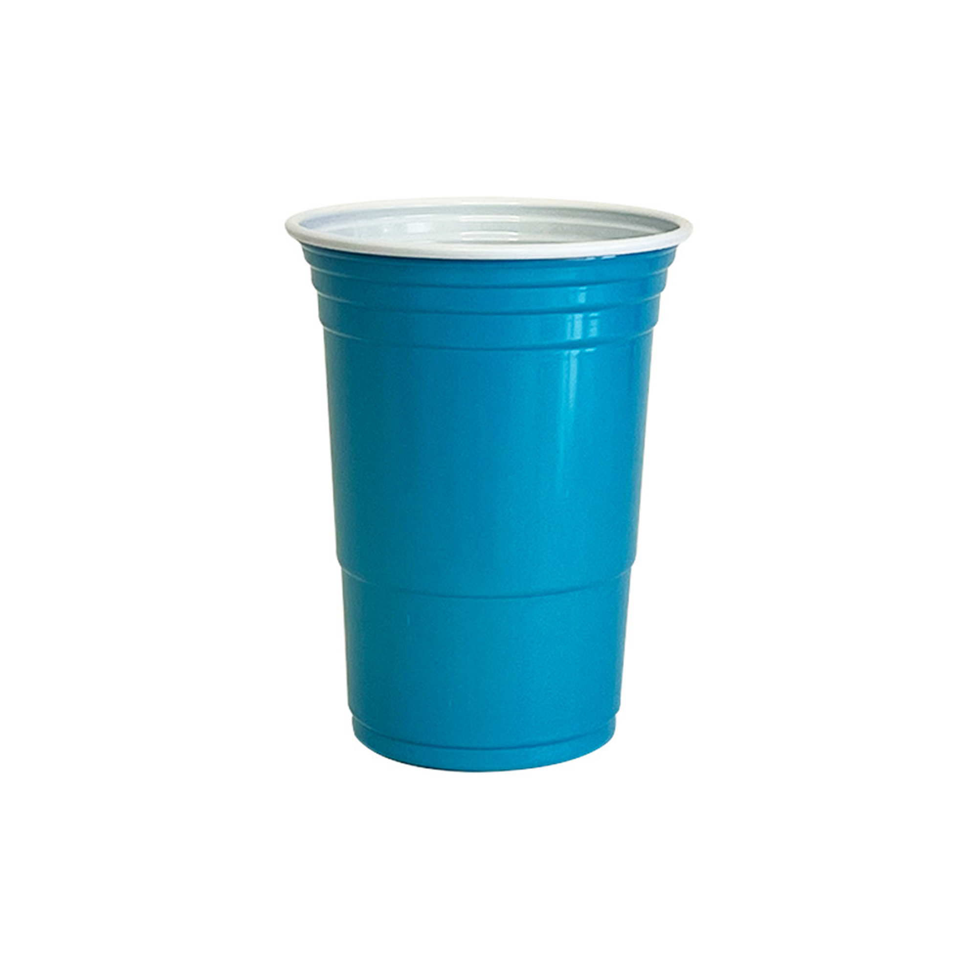 Sixteen Ounce Reusable Plastic Party Cup 9