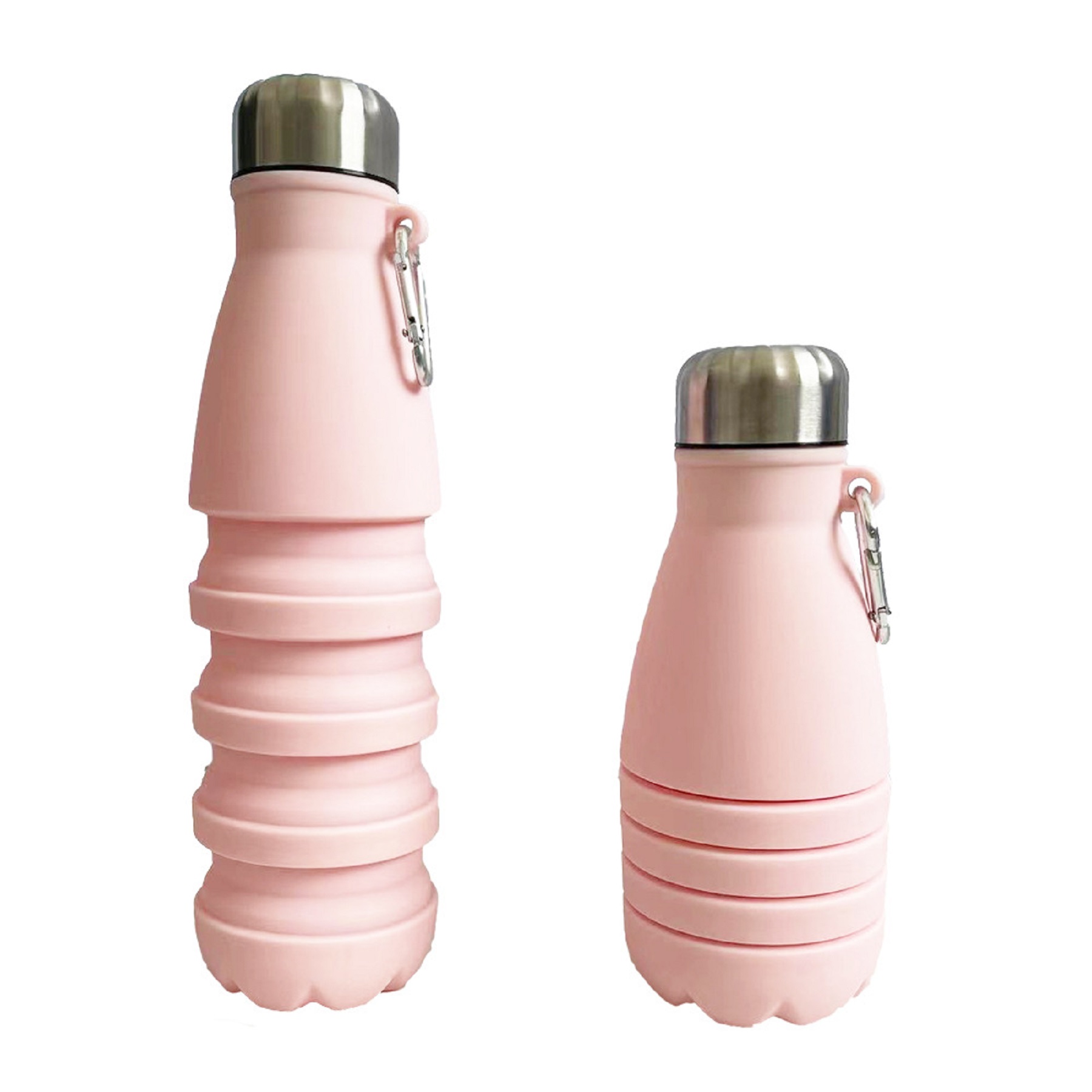 19 Oz. Collapsible Silicone Water Bottle 7