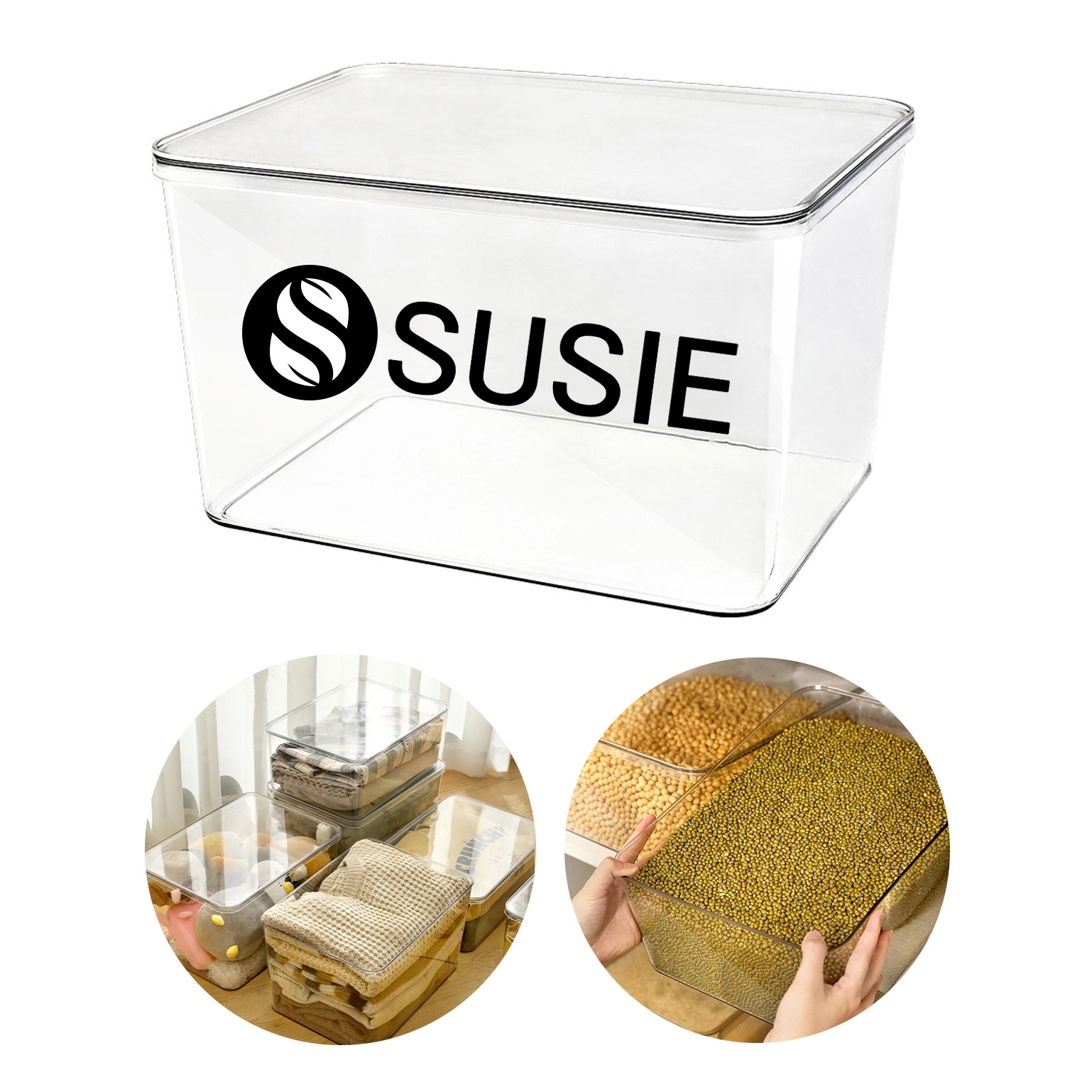Plastic Storage Bin 1