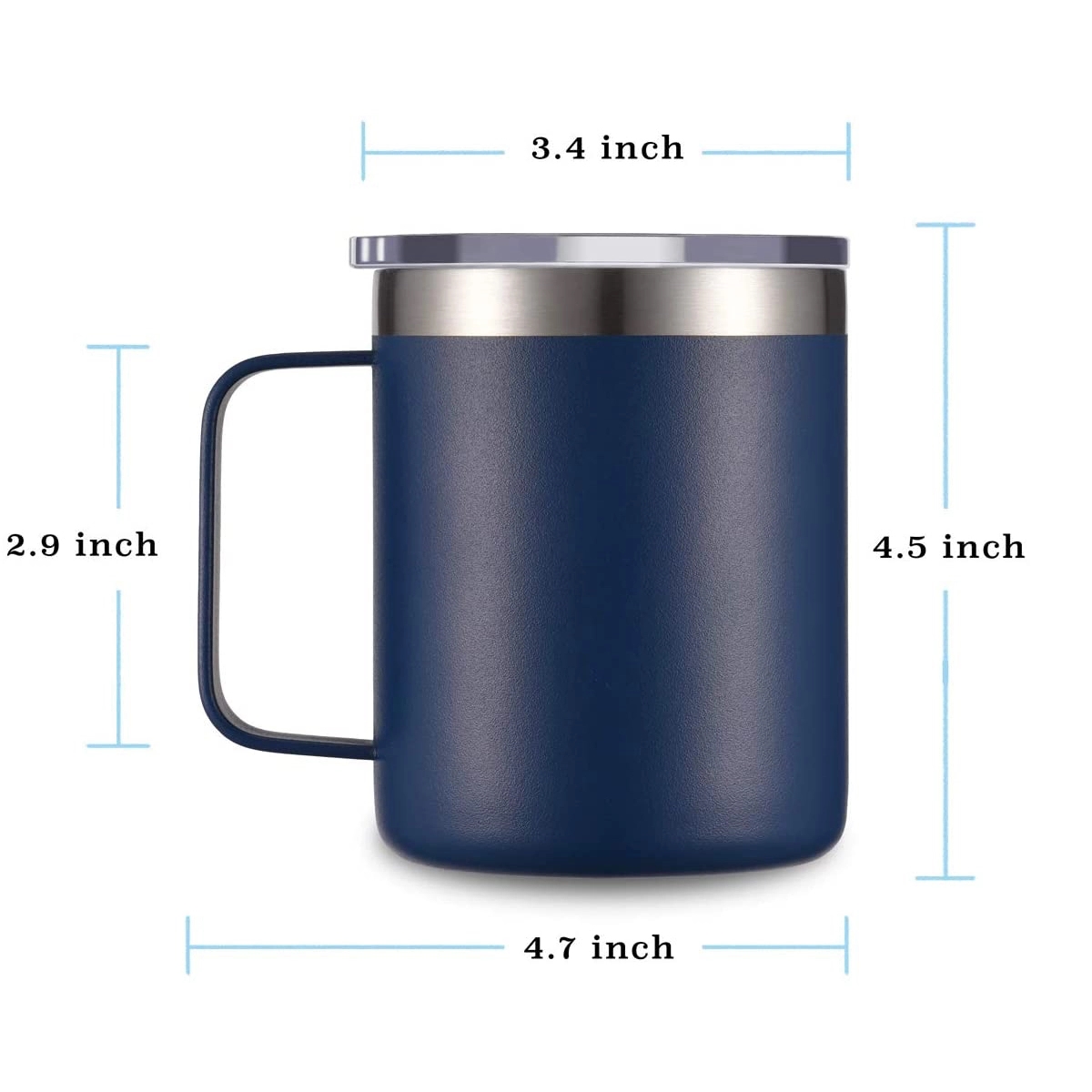 12Oz Stainless Steel Insulated Coffee Mug 2