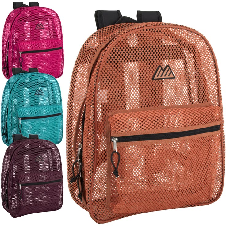 17" Mesh Backpacks - 4 Colors 2