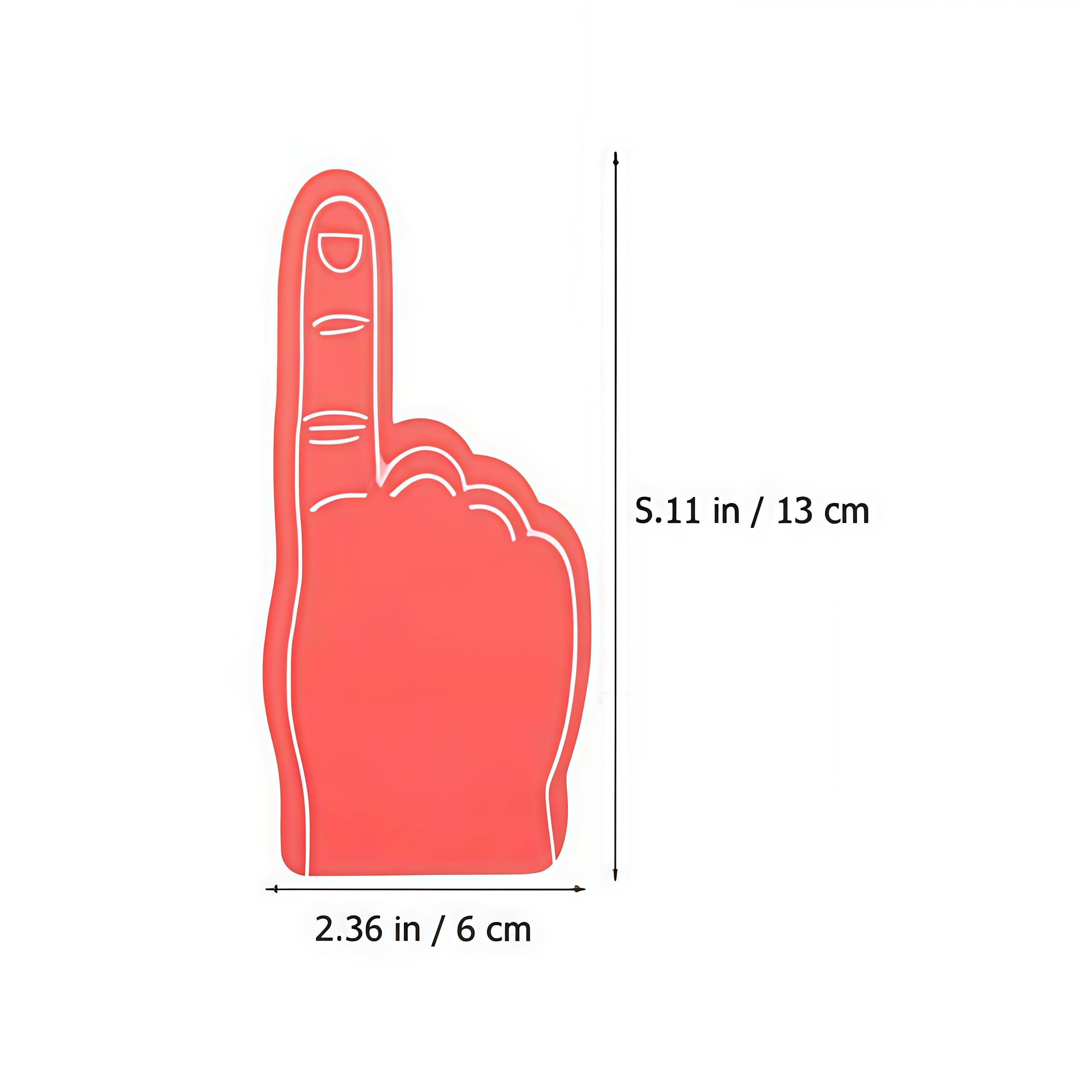 Giant Foam Finger Hand for Cheering Events 4