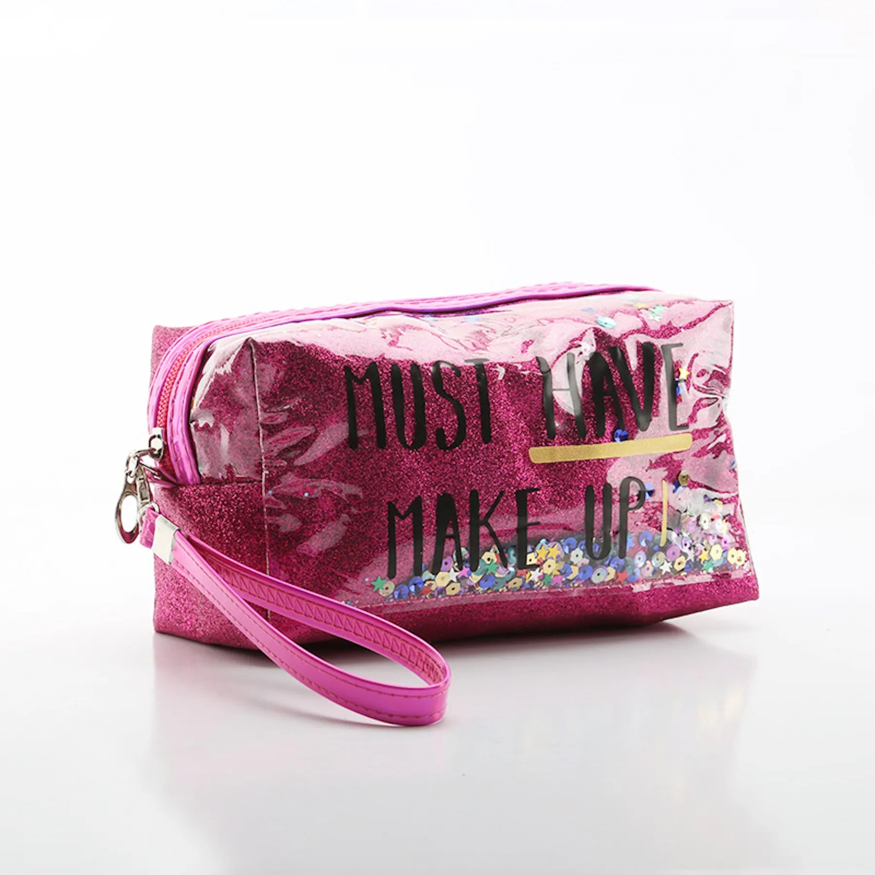 Fashion Creative Sequin Glitter Toiletry Pouch Cosmetic Bag 7