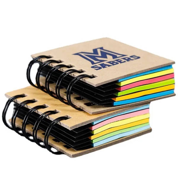 Mini Spiral Sticky Notes & Flags 8