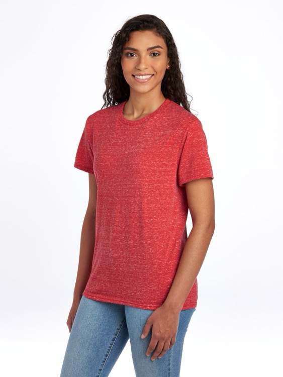 JERZEES Snow Heather Ring-Spun Unisex T-Shirt 23