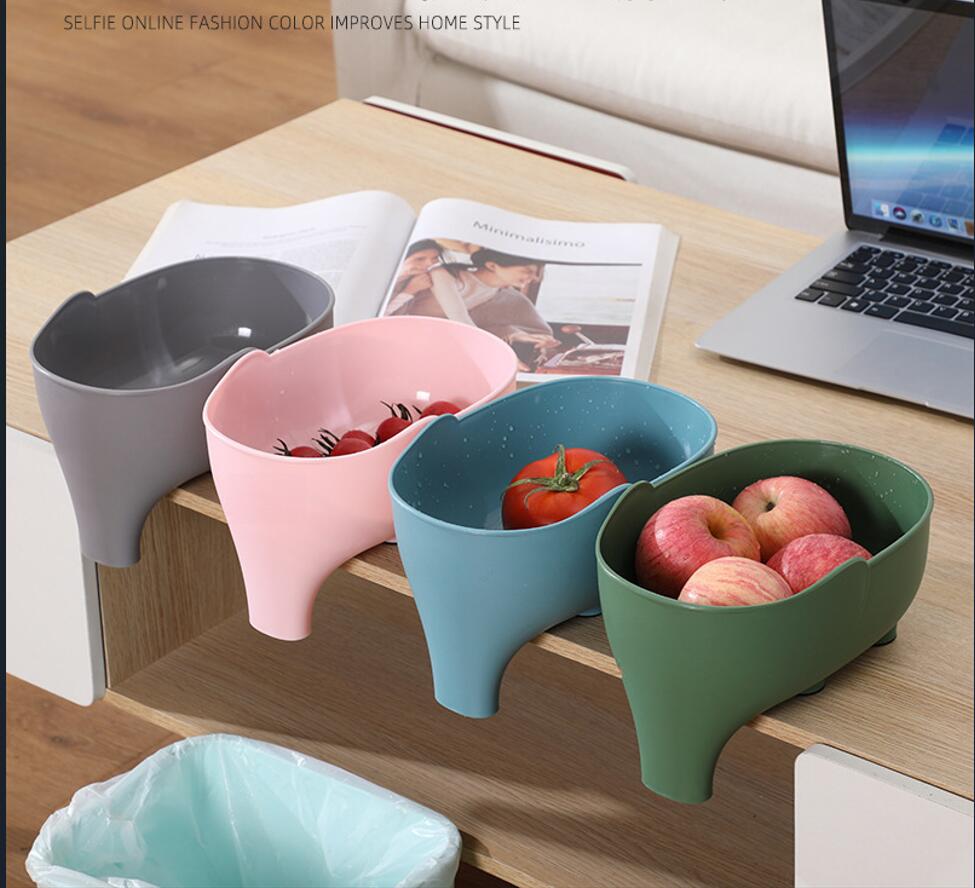 Elephant Shape Fruit Vegetable Drain Basket 4