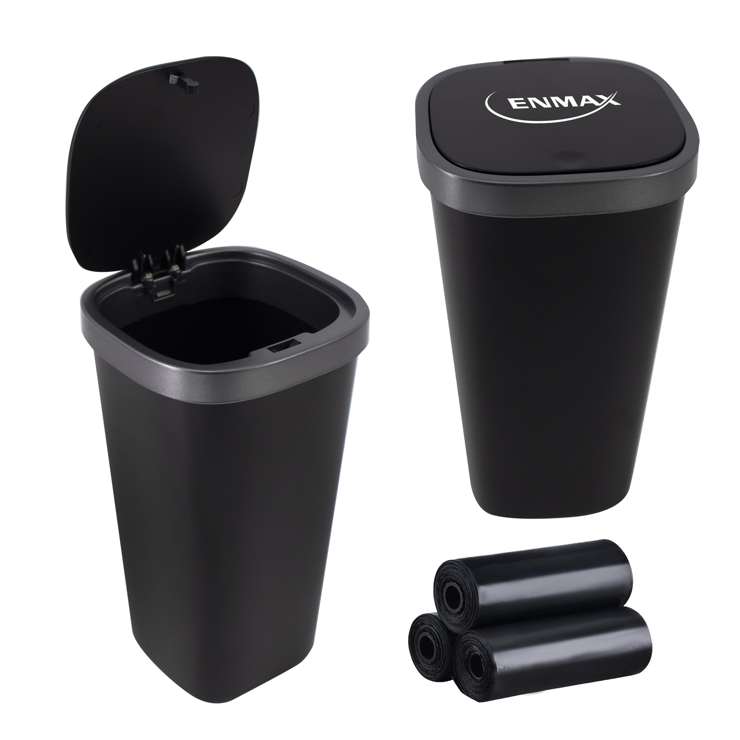 Car Trash Container With Lid 2