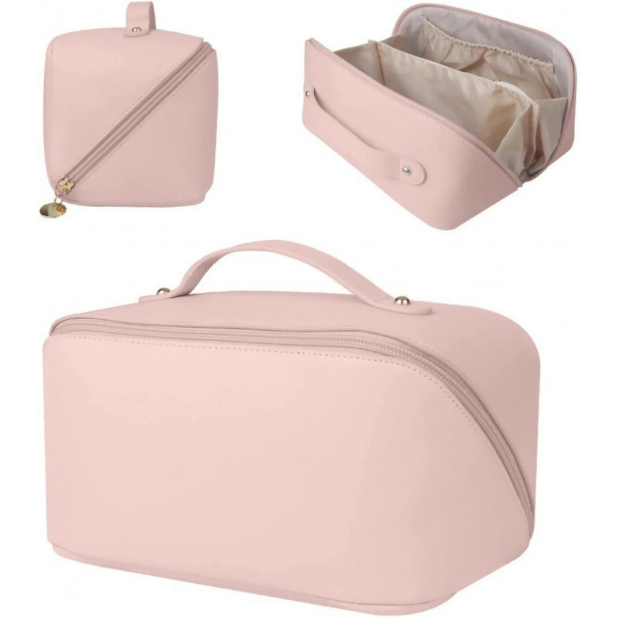 Fashionable Portable PU Cosmetic Bag 3